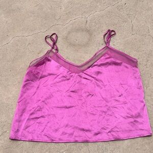 Victoria's Secret Pink Crop Camisole Top
